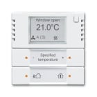 ABB SPA ABBKNXI0046 6128/28-84 TERMOSTATO, BIANCO LUCIDO