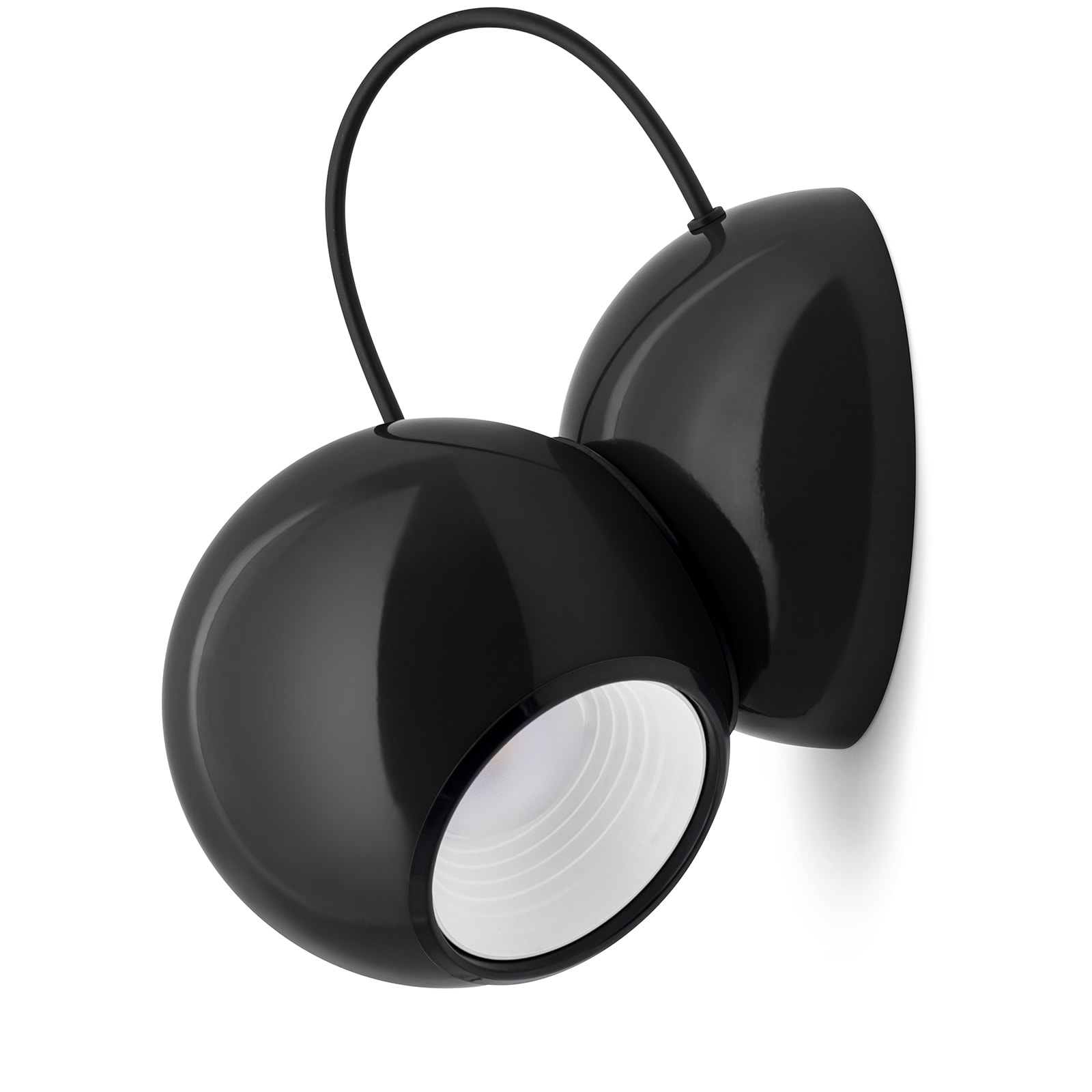 LINEA LIGHT-STILNOVO SNV9721 GRAVITINO APPL.10W NERO LUC.
