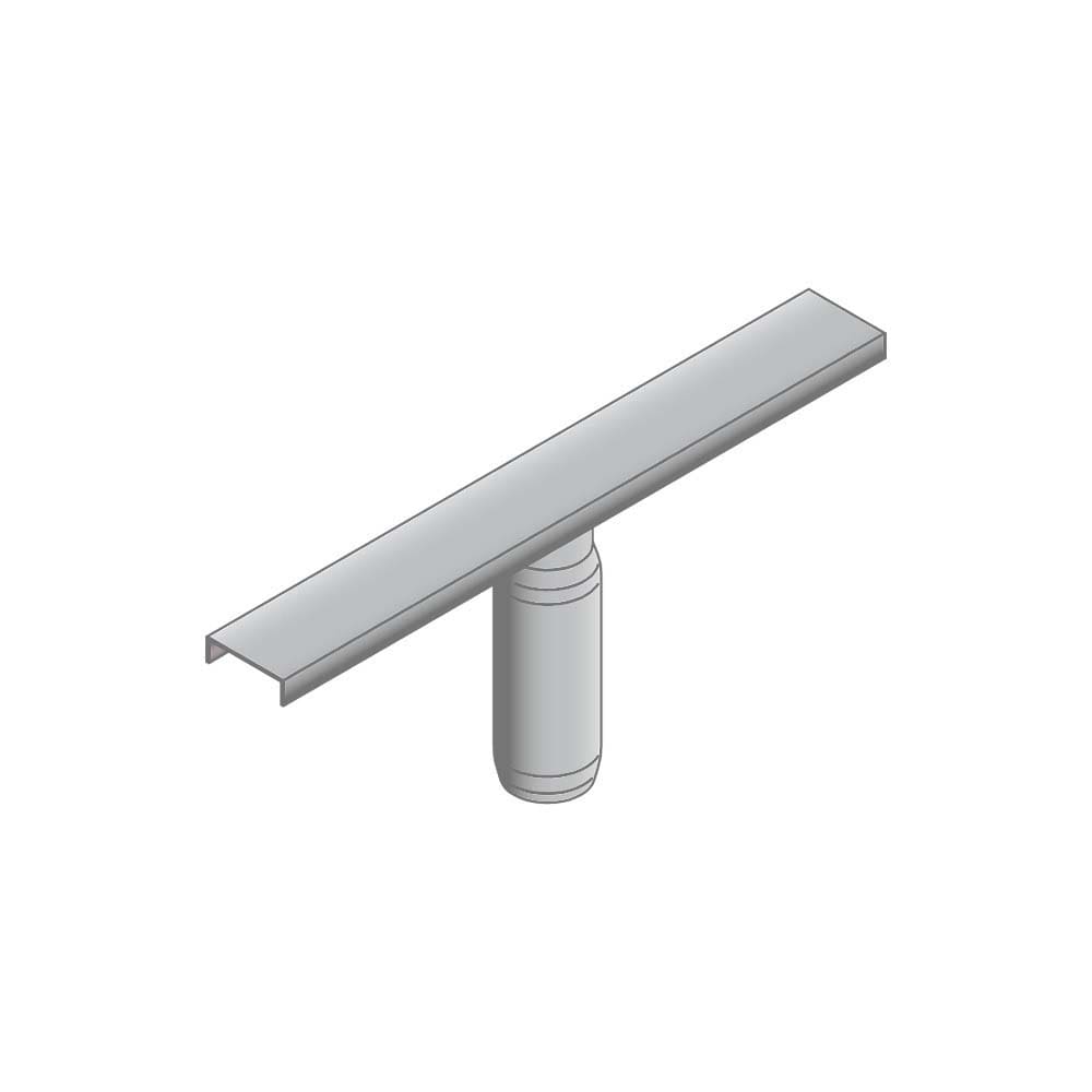 LINEA LIGHT (ILED) ILD98196 TRAVERSA MODELLO A L.500MM ZINCATO