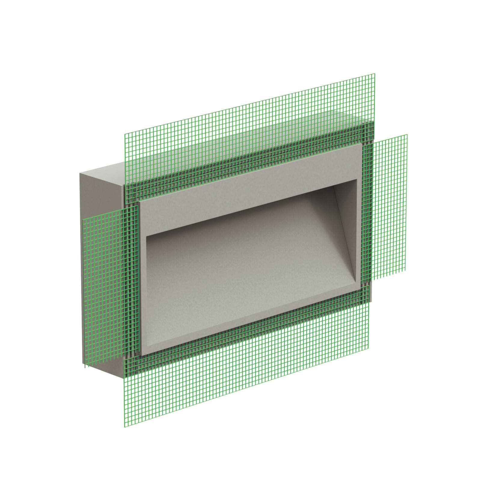 LINEA LIGHT (ILED) - ILD64505W00 CEM INCASSO LED SMD 7,5W BC CEMENTO