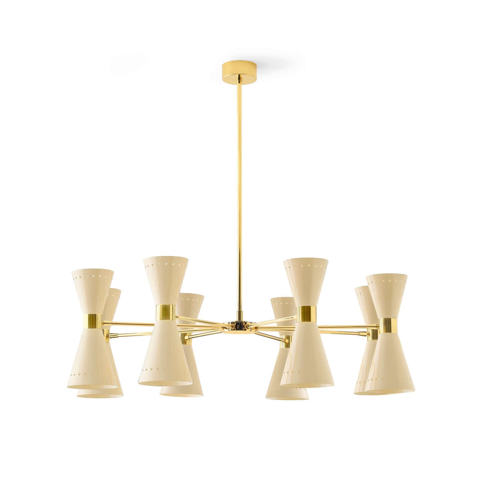 LINEA LIGHT-STILNOVO - SNV9567 MEGAFONO SOSP.8BR.16XE14 OTT/AVOR