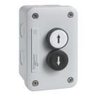 SCHNEIDER ELECTRIC SNRXALE2221 PULSANTIERA 2 PULSANTI BIANCO-NERO FR