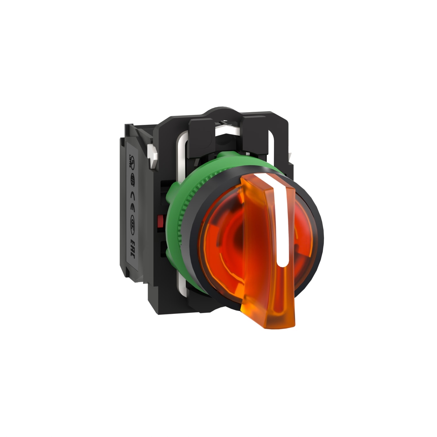 SCHNEIDER ELECTRIC SNRXB5AK135B5 SELETTORE LUMINOSO ARANCIO LED 24V