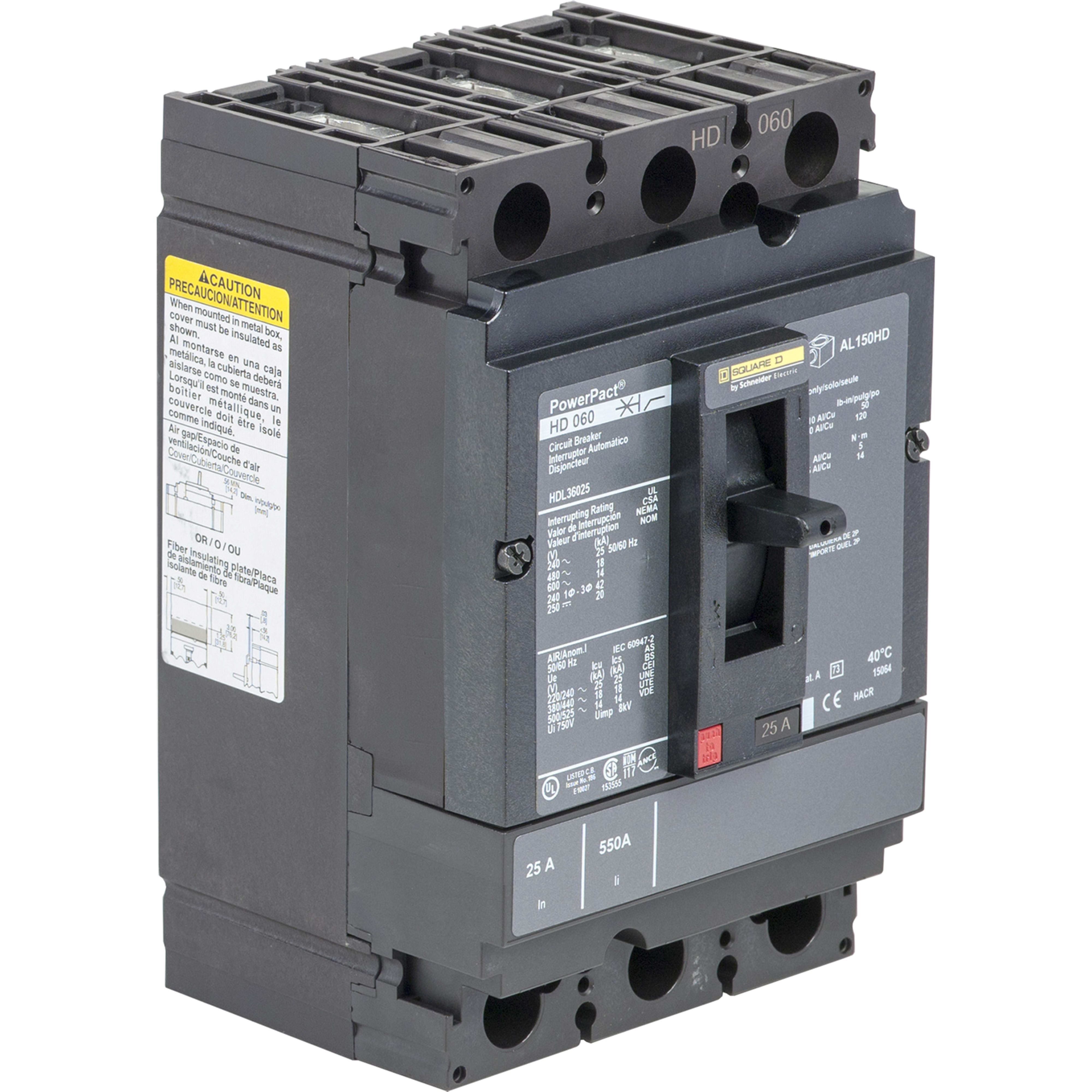 SCHNEIDER ELECTRIC SNRHJL36040C INTERRUTTORE SQD