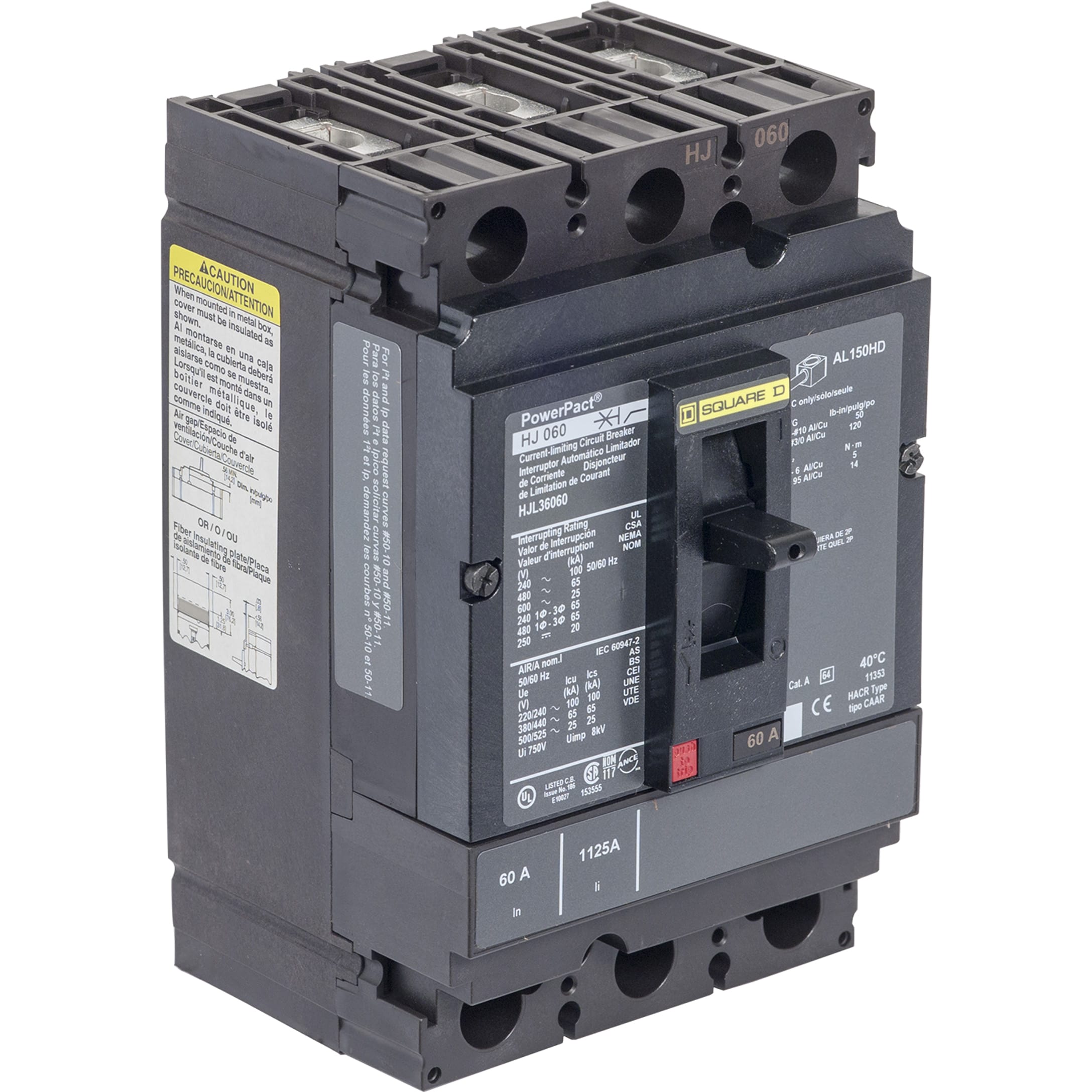 SCHNEIDER ELECTRIC SNRHJL36060C INTERRUTTORE SQD