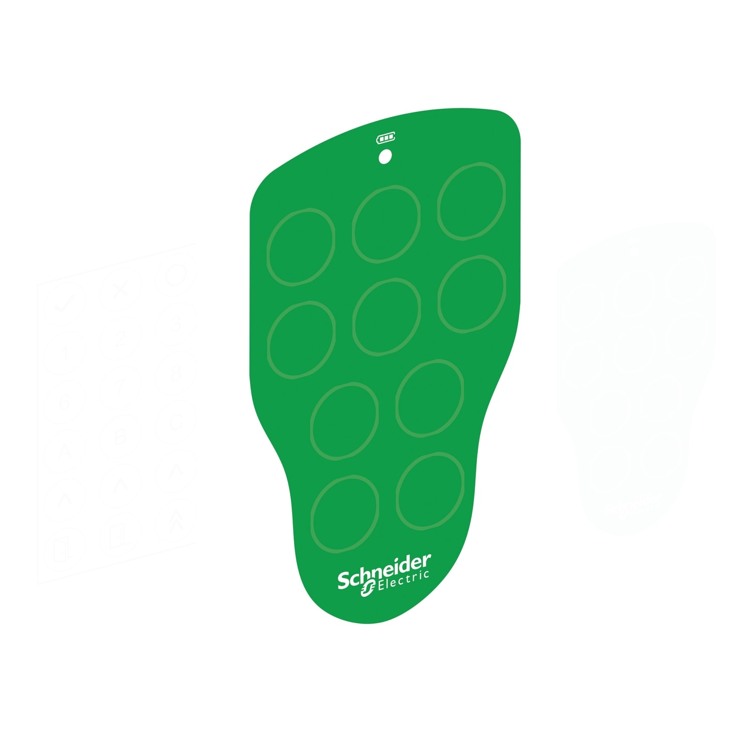 SCHNEIDER ELECTRIC SNRZARC600G ETICHETTA ADESIVA PERSONALIZZABILE