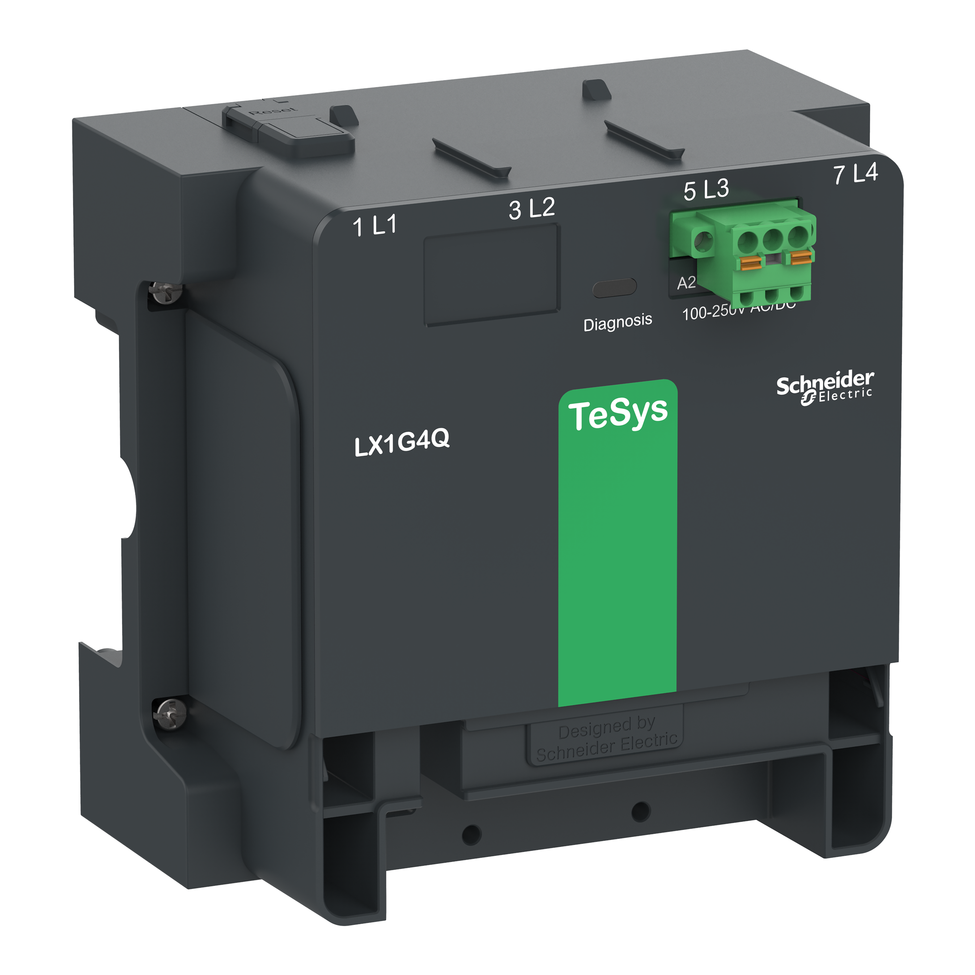 SCHNEIDER ELECTRIC SNRLX1G4QEHEN MOD.CONTR.48-130VACDC GIGASTD 4P 115/225