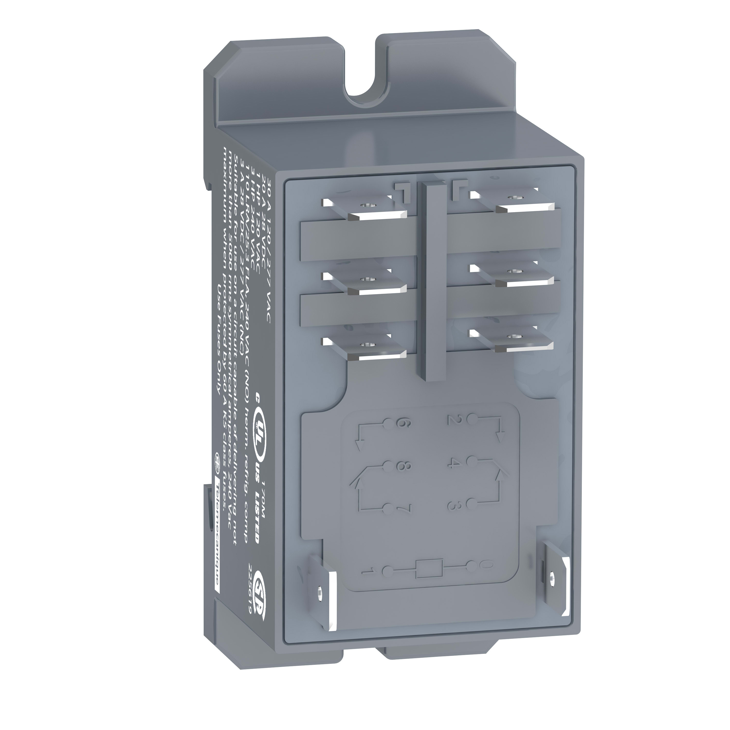 SCHNEIDER ELECTRIC SNRRPF2BB7 RELE POTENZA 2 CO 24VAC 25 A