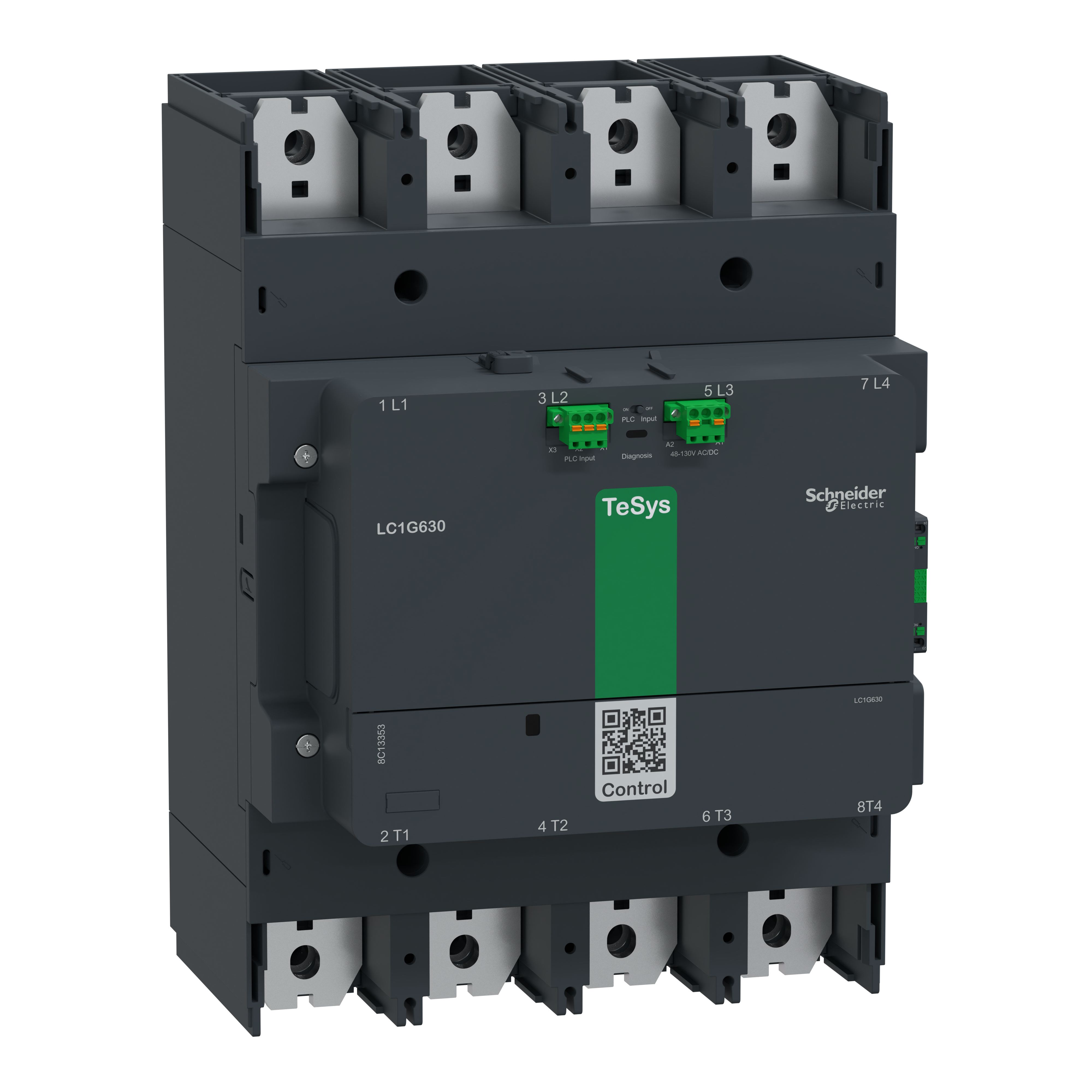 SCHNEIDER ELECTRIC SNRLC1G6304LSEA CONTATT.TESYSG 630A 4P ADV 200-500V ACDC