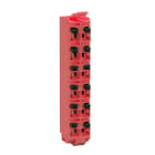 SCHNEIDER ELECTRIC - SNRTM5ACTB5FFS Morsettiera rossa codificata per Modicon TM5 safety - 16 contatti