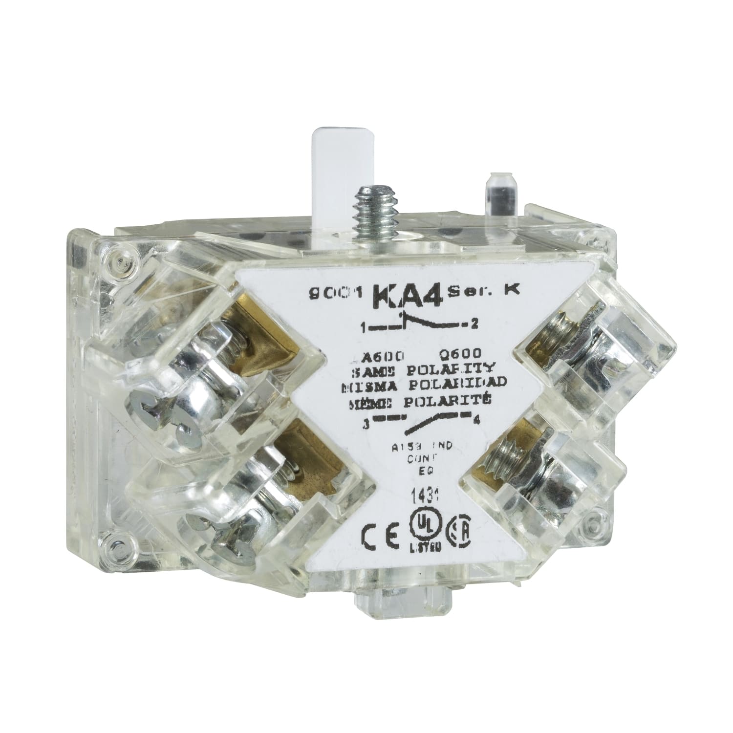 SCHNEIDER ELECTRIC SNR9001KA4 BLOCCO DI CONTATTI