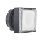 SCHNEIDER ELECTRIC - SNRZB5CH313 Testa pulsante quadrato luminoso Ø22 - bianco- per LED universale