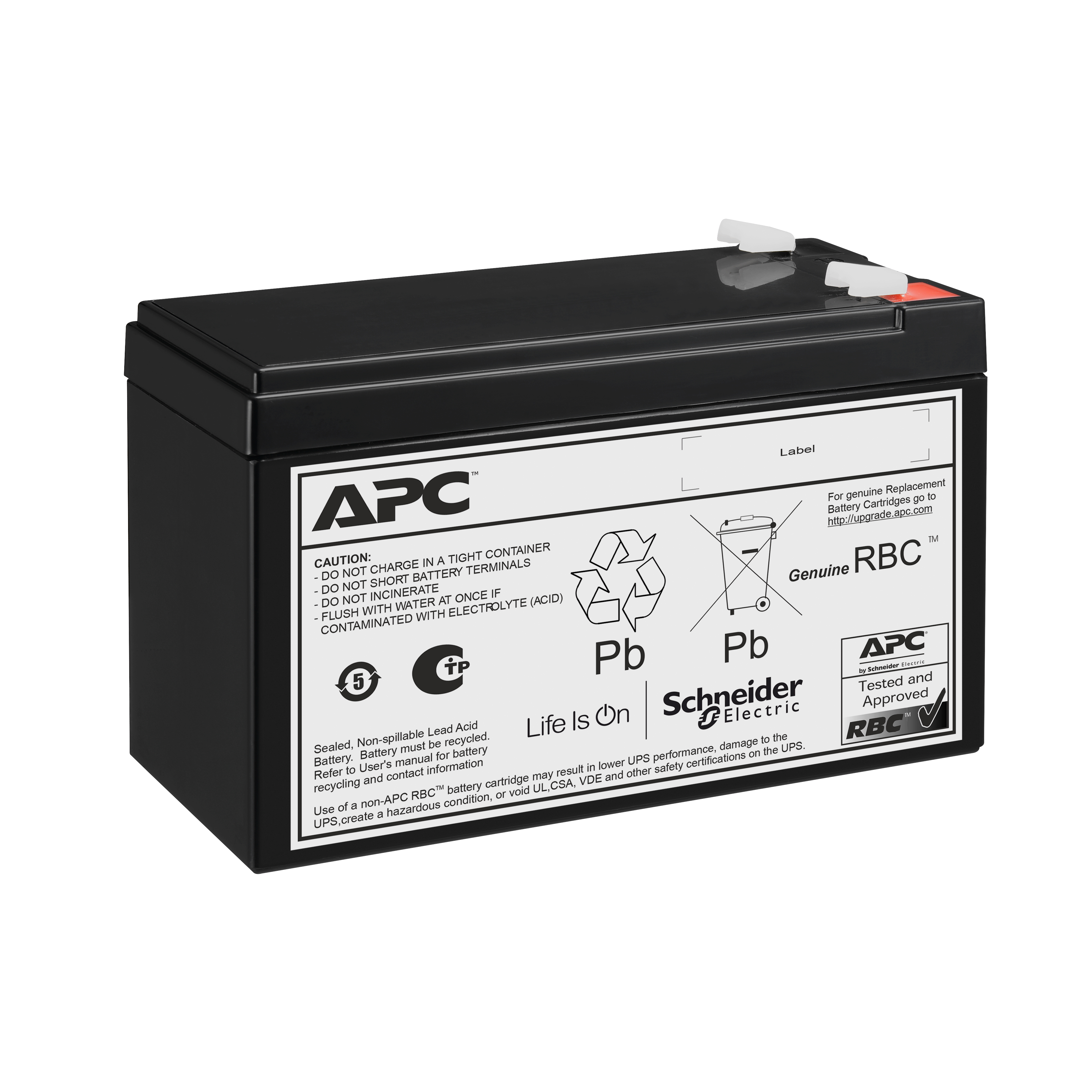SCHNEIDER ELECTRIC SNRAPCRBCV210 APC REPLACEMENT BATT