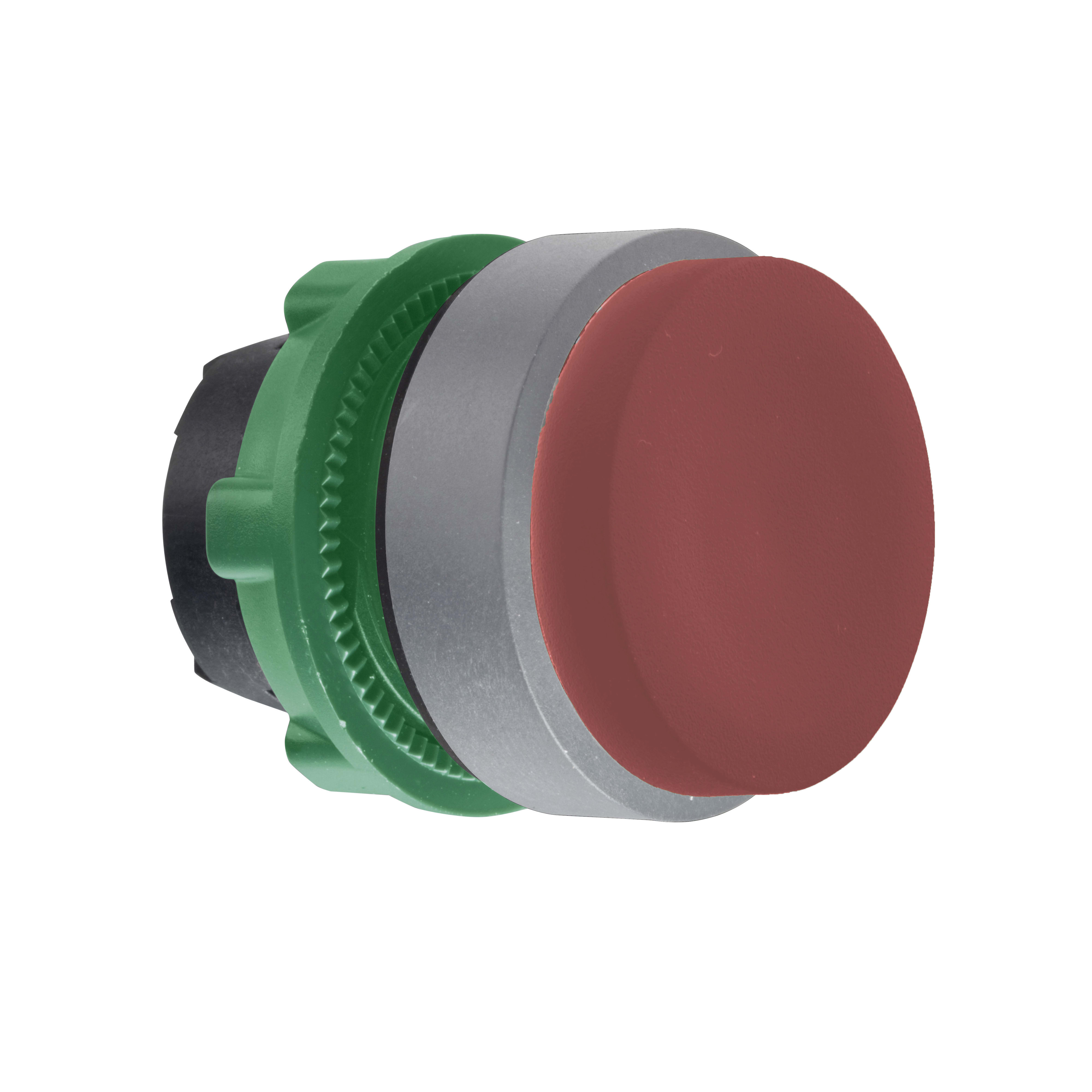 SCHNEIDER ELECTRIC SNRZB5AL4C0 TESTA PULSANTE ROSSO GHIERA GRIGIA