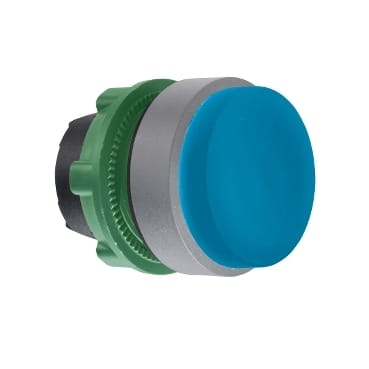 SCHNEIDER ELECTRIC SNRZB5AL6C0 TESTA PULSANTE BLU GHIERA GRIGIA