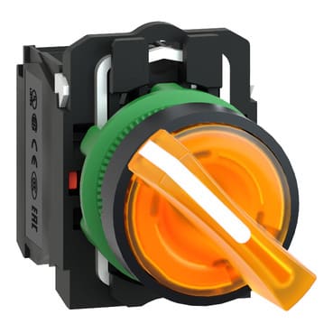 SCHNEIDER ELECTRIC SNRXB5AK125M5 SELETTORE LUMINOSO GIALLO LED 230V