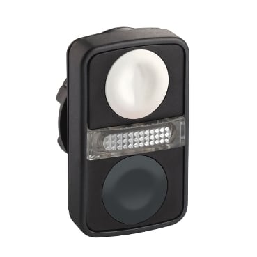 SCHNEIDER ELECTRIC SNRZB5AW7A1720 TESTA PULSANTE A DOPPIO TASTO LUMINOSO