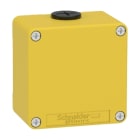 SCHNEIDER ELECTRIC - SNRXAPK11 Pulsantiera gialla per arresto di emergenza M20 non forata 80X80X51,5 UL CSA