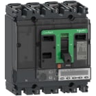 SCHNEIDER ELECTRIC - SNRC10V45E100 Interruttore, ComPacT NSX100HB1, 75kA/690VAC, 4 poli, Sganciatore MicroLogic 5.2E 100A