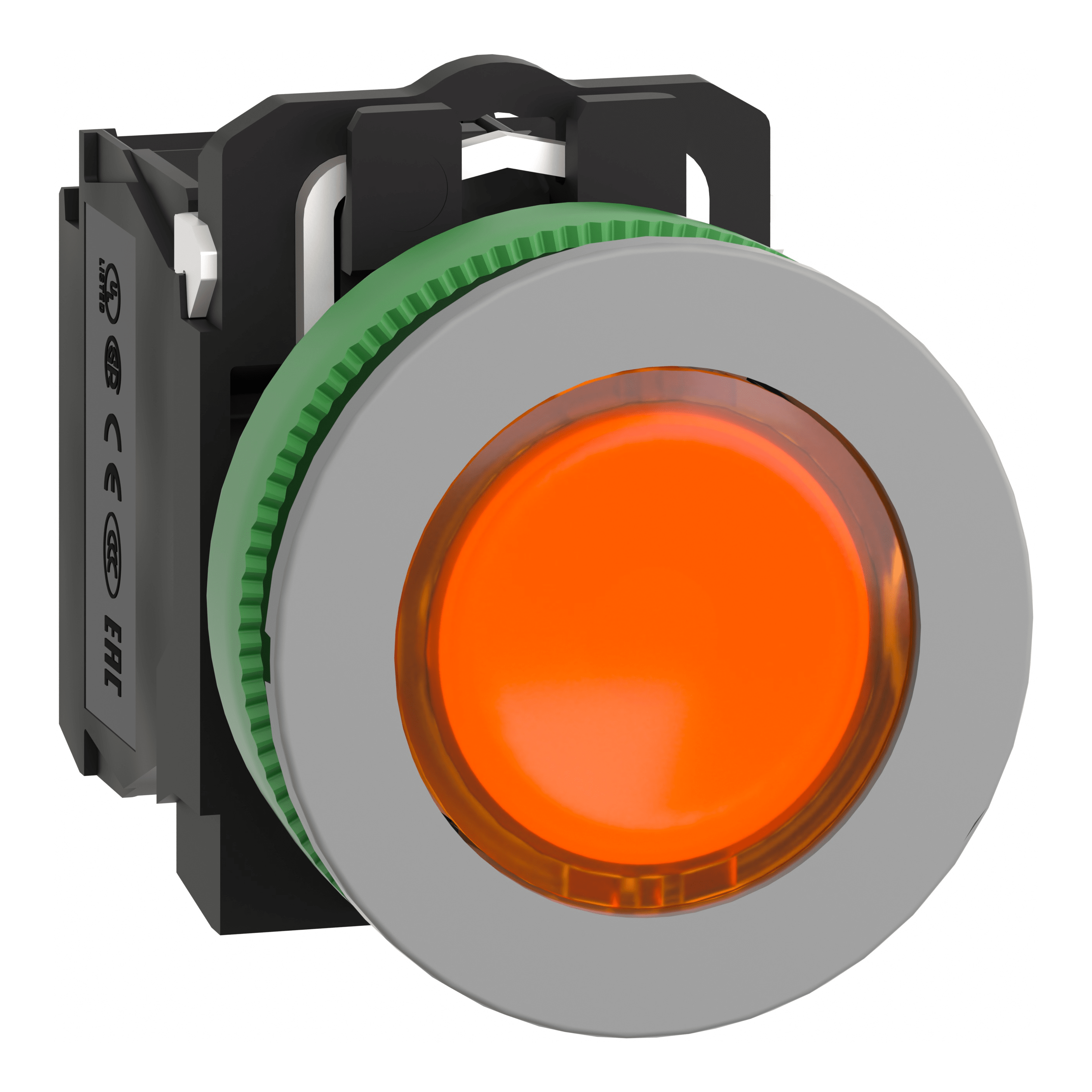 SCHNEIDER ELECTRIC SNRXB5FW35M5C0 PULS.LUM.ARANC. 230V NO+NC A FILO GRIGIO