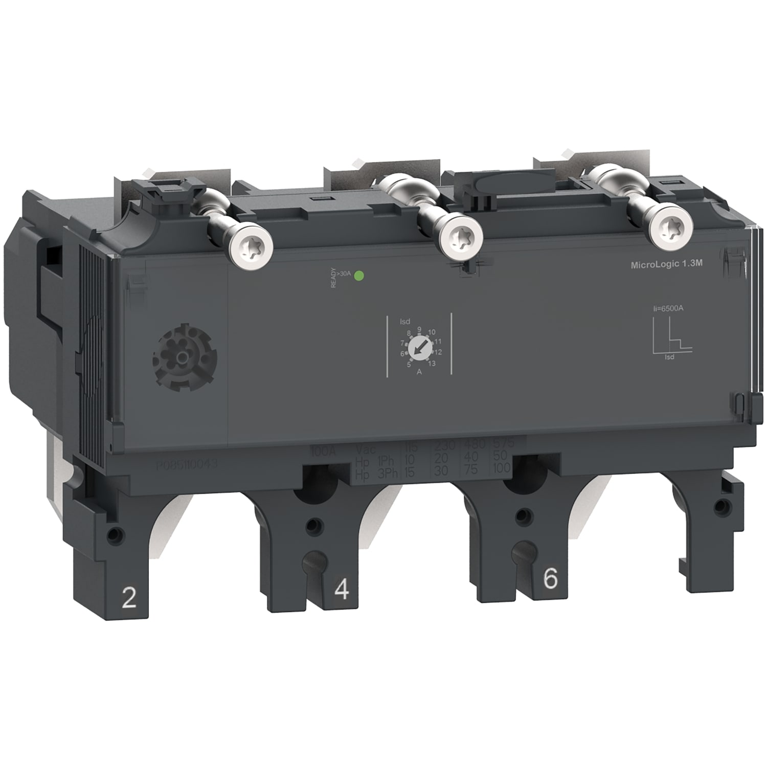 SCHNEIDER ELECTRIC SNRC6331M500 MLOGIC-1.3M 500A 3P NSX630_T