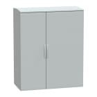 SCHNEIDER ELECTRIC - SNRNSYPLAT15126G Armadio in poliestere, PanelSeT PLA, porta piena, tetto ventilato, 1500x1250x620 mm, IP44, IK10