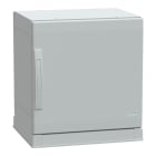 SCHNEIDER ELECTRIC - SNRNSYPLAZ554G Armadio in poliestere, PanelSeT PLA, porta piena, fondo aperto, 500x500x420mm, IP54, IK10
