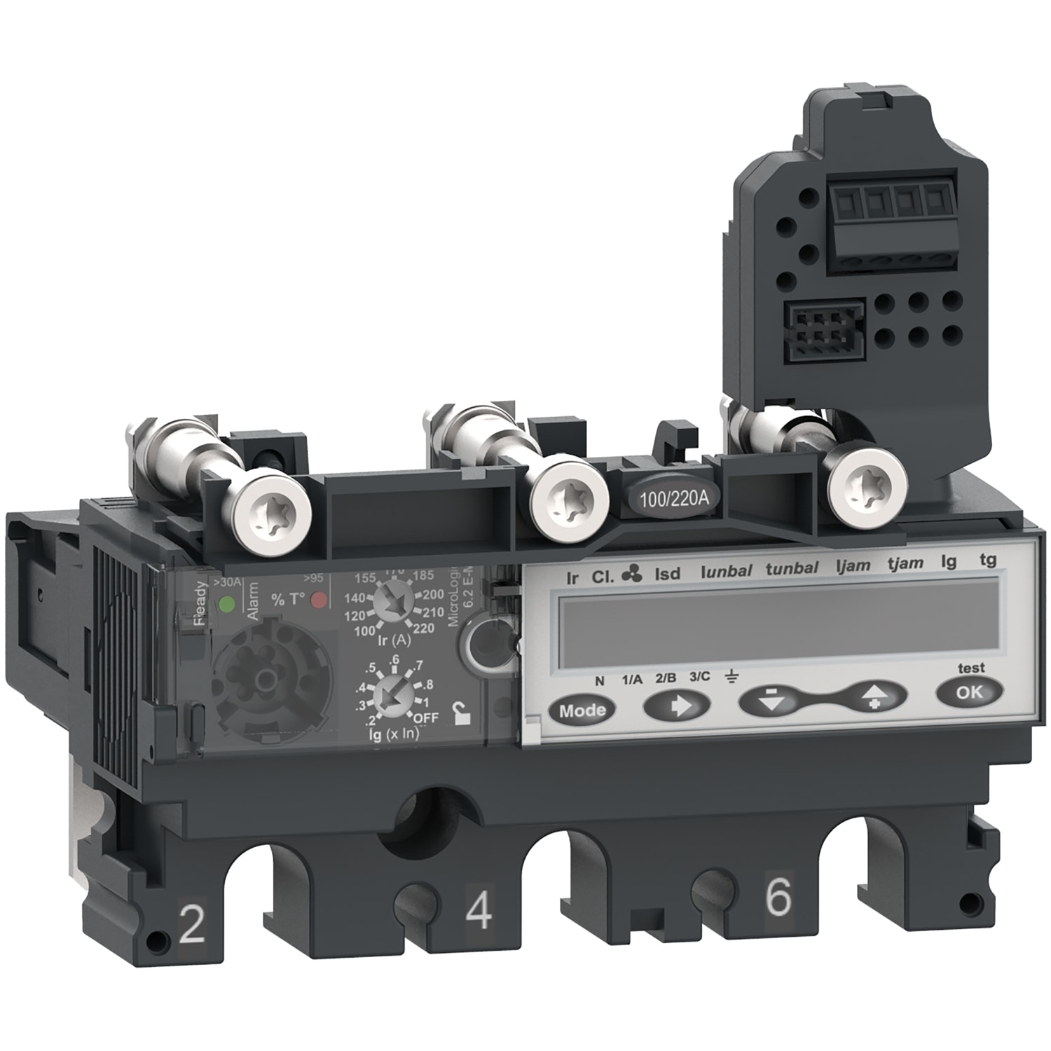 SCHNEIDER ELECTRIC SNRC1636M150 MLOGIC-6.2E-M 150A 3P NSX160/250_T
