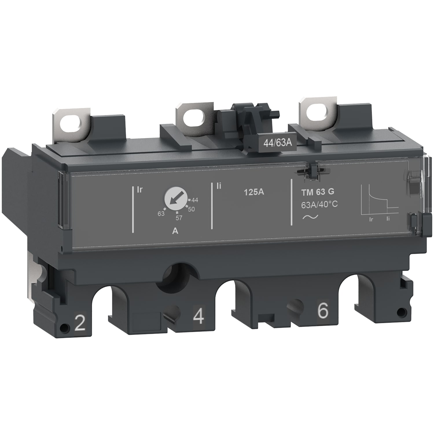 SCHNEIDER ELECTRIC SNRC163MG125D TM125G DC 125A 3P/3R NSX100/250_T