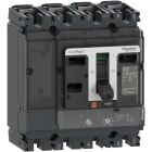 SCHNEIDER ELECTRIC - SNRC16F4TM125D1 Interruttore, ComPacT NSX125 DC PV, 10kA/1000VDC, 4 poli, Sganciatore PV TM-DC 125A