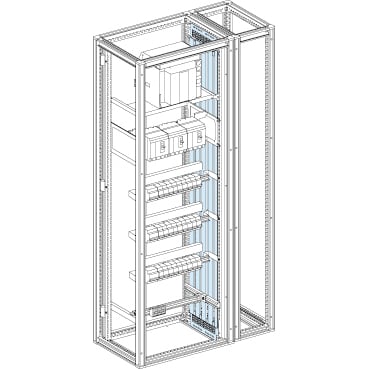 SCHNEIDER ELECTRIC SNRLVS06545 SCHERMO LATERALE FORMA 2 BARRE SFP