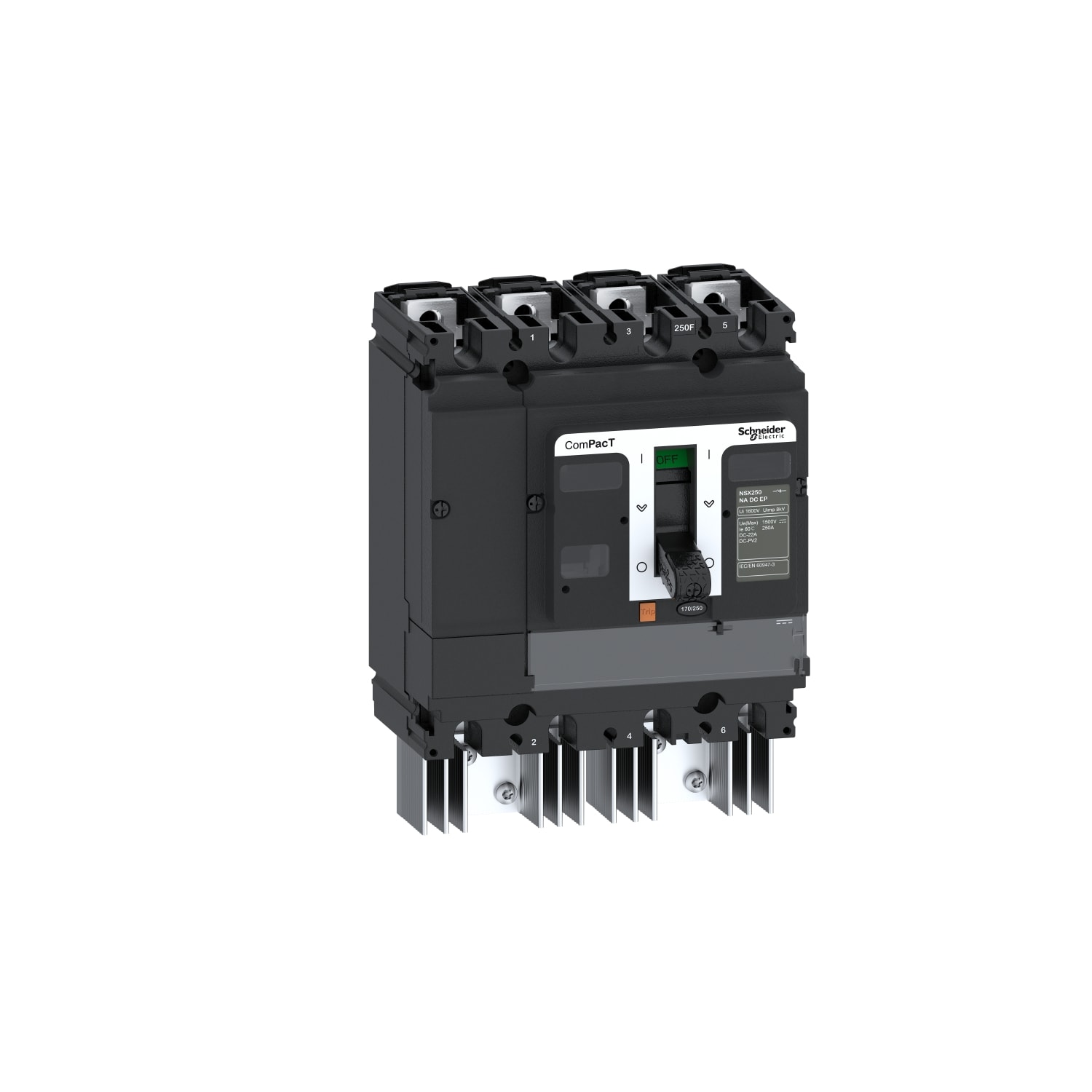 SCHNEIDER ELECTRIC SNRC254200D3S NSX250 NA DC EP 200A_T