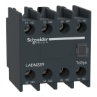 SCHNEIDER ELECTRIC - SNRLADN22R CONT.AUX 2NO+2NC FRONT AMB.GRAVOSI
