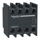 SCHNEIDER ELECTRIC - SNRLADN31R Blocco contatti ausiliari, TeSys Deca, 3NA+1NC, morsetti a vite