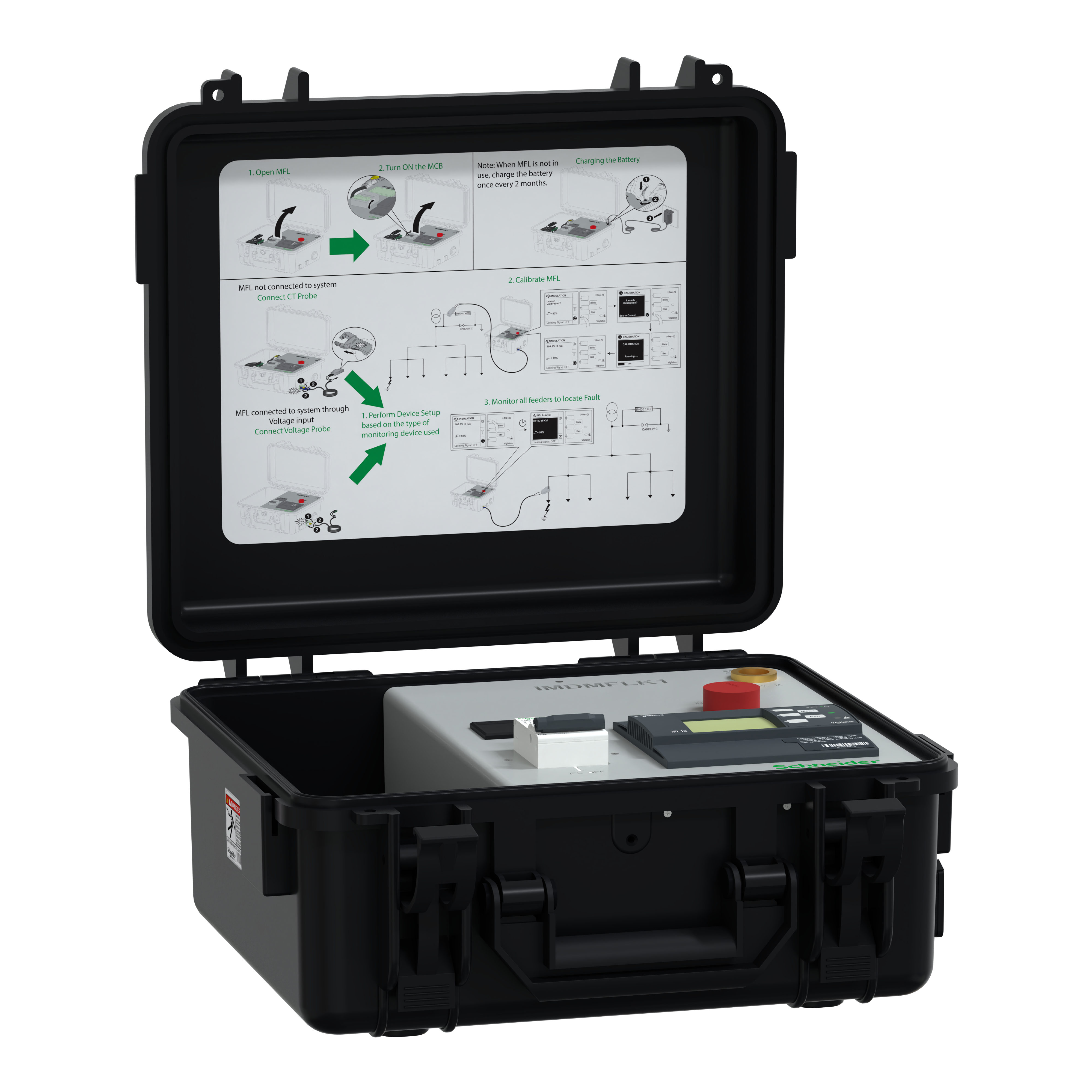 SCHNEIDER ELECTRIC SNRIMDMFLK1 LOCALIZZATORE DI GUASTI MOBILE (MFL)