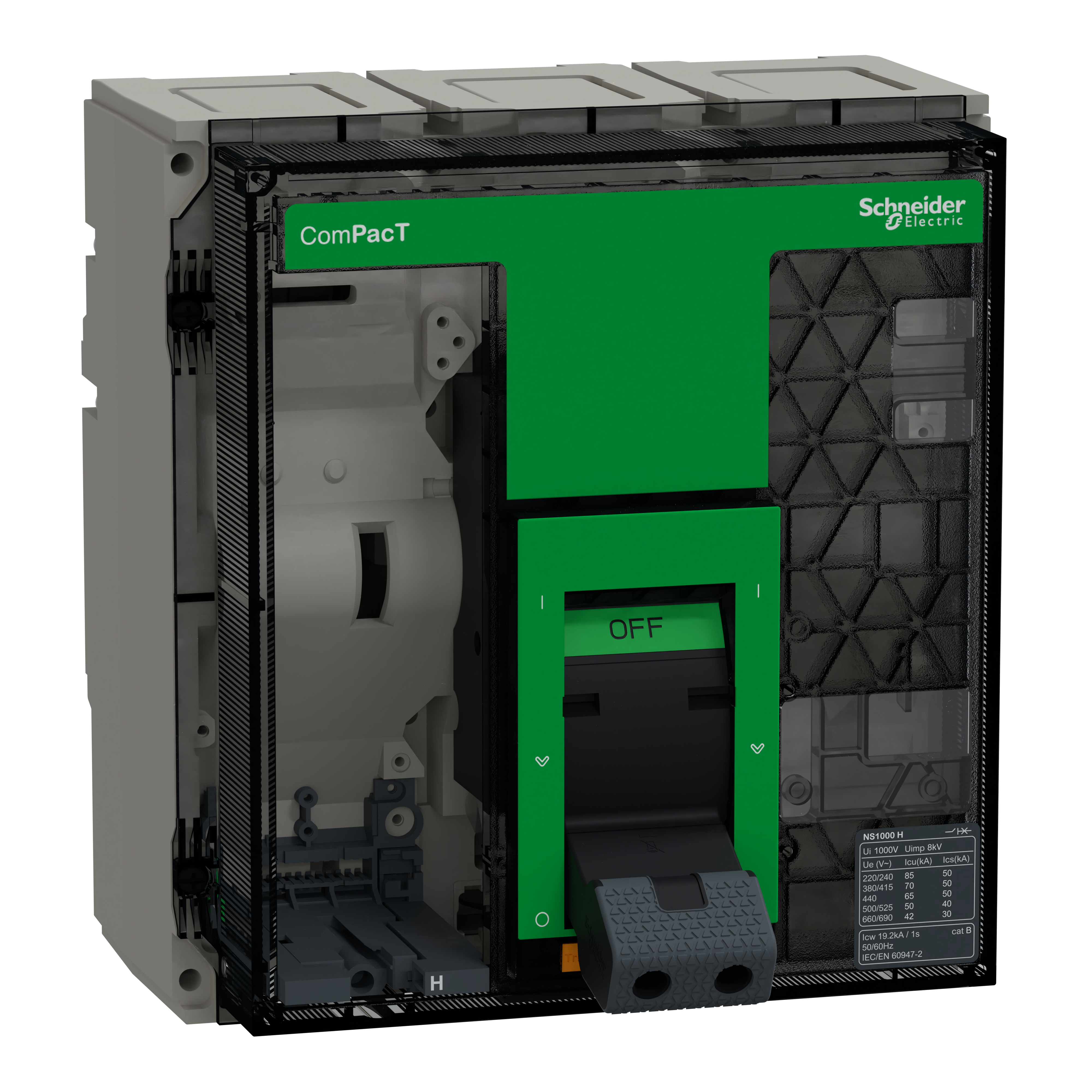SCHNEIDER ELECTRIC SNRC100H3FM NS1000H FISSO 3P SENZA MLOGIC