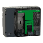 SCHNEIDER ELECTRIC - SNRC160H4FM base interruttore, ComPacT NS1600H, 70 kA a 415 VAC, 1600A, 4P, fisso, azionato manualmente, senza Sganciatore