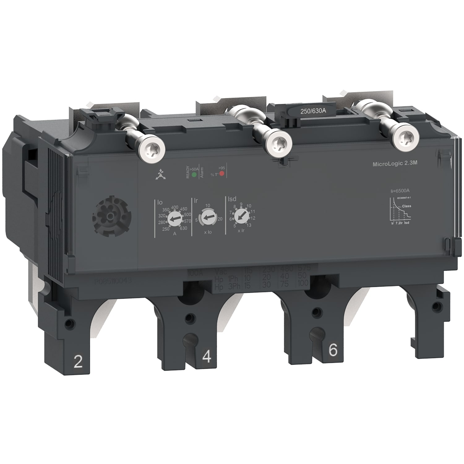 SCHNEIDER ELECTRIC SNRC6332M500 MLOGIC-2.3M 500A 3P NSX630_T