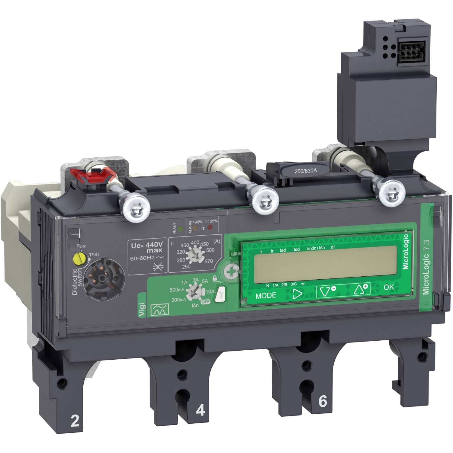 SCHNEIDER ELECTRIC SNRC6337E570 MLOGIC 7.3E VIGI 570A 3P NSX630_T