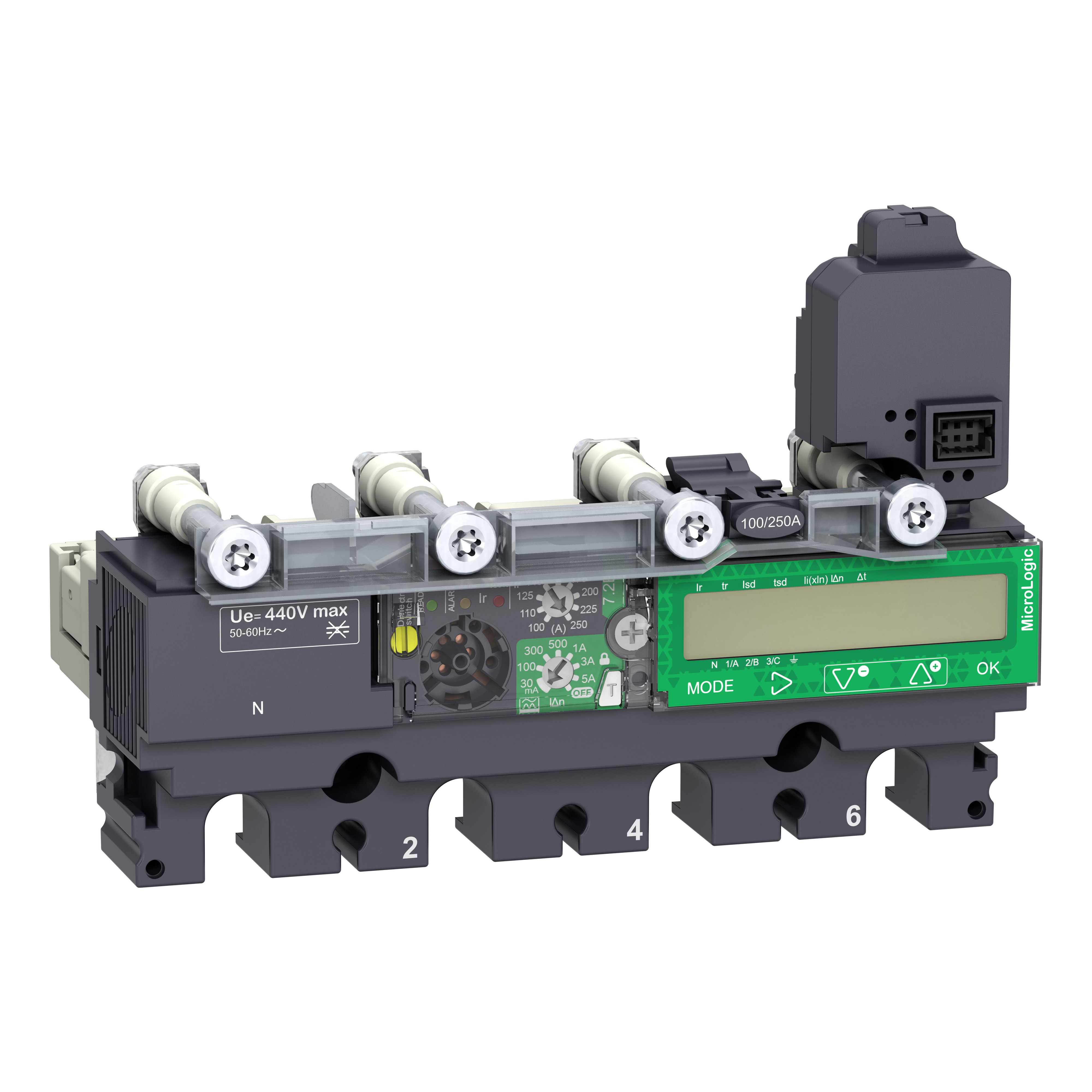 SCHNEIDER ELECTRIC SNRC1047E040 MLOGIC 7.2E VIGI 40A 4P NSX100/250_T