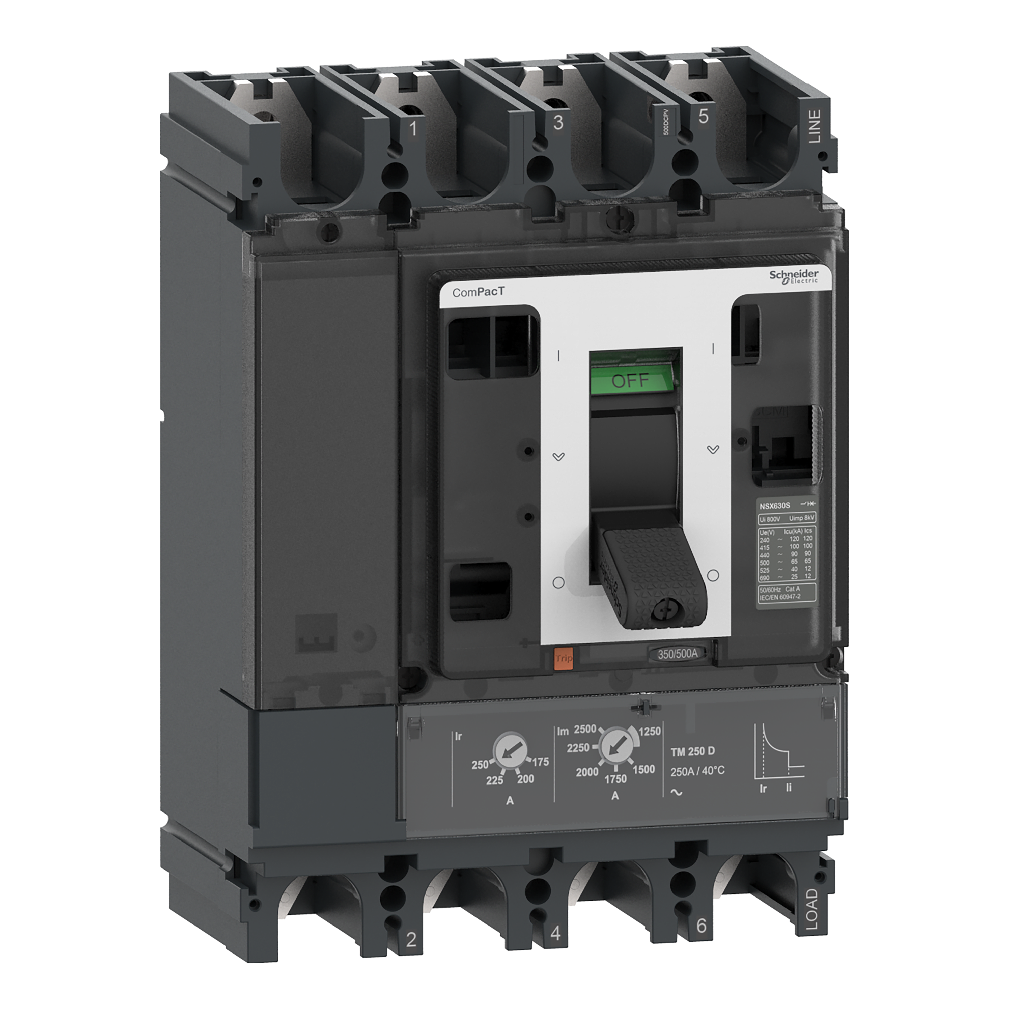 SCHNEIDER ELECTRIC SNRC40F4TM320D1 NSX320 TM DC PV 4P_T