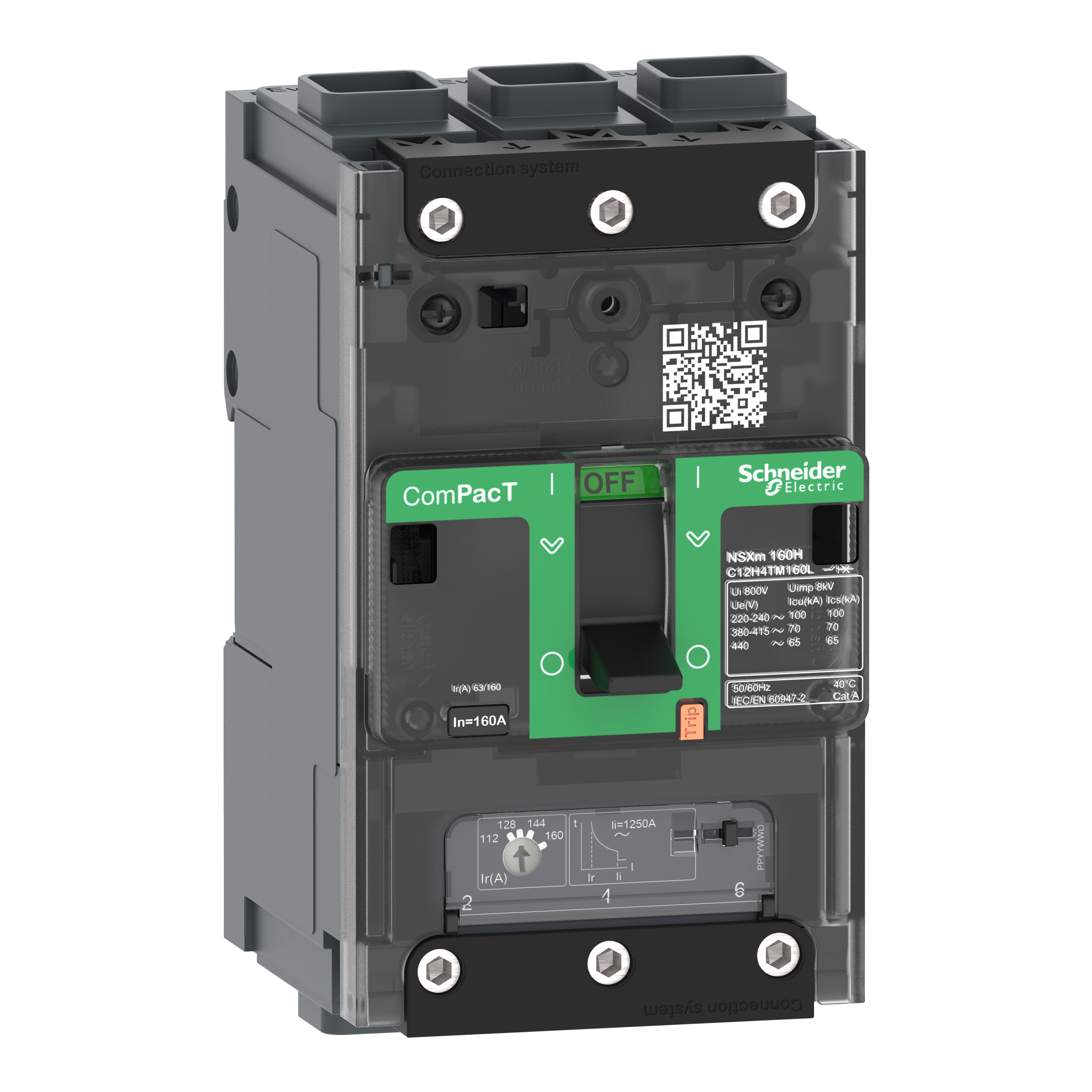 SCHNEIDER ELECTRIC SNRC11E3TM016L NSXM 16KA TM16D 3P EVERLINK_T