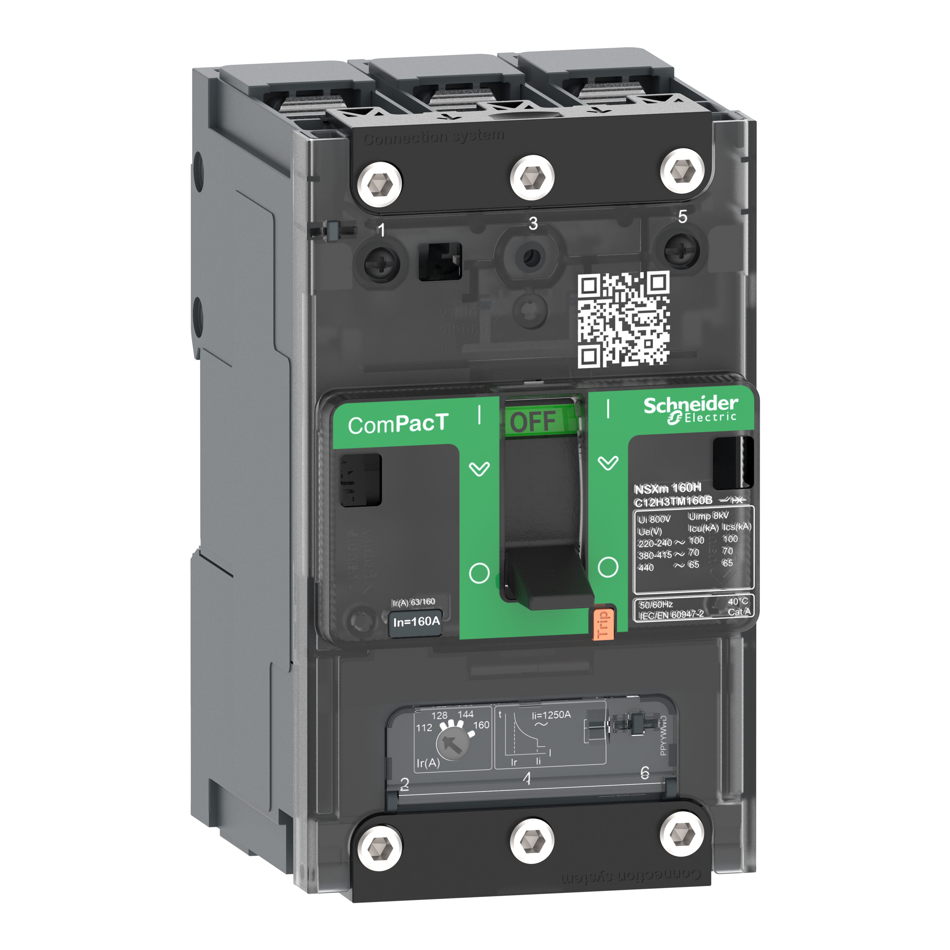 SCHNEIDER ELECTRIC SNRC11H3TM050B NSXM 70KA TM50D 3P CAPOCORDA_T