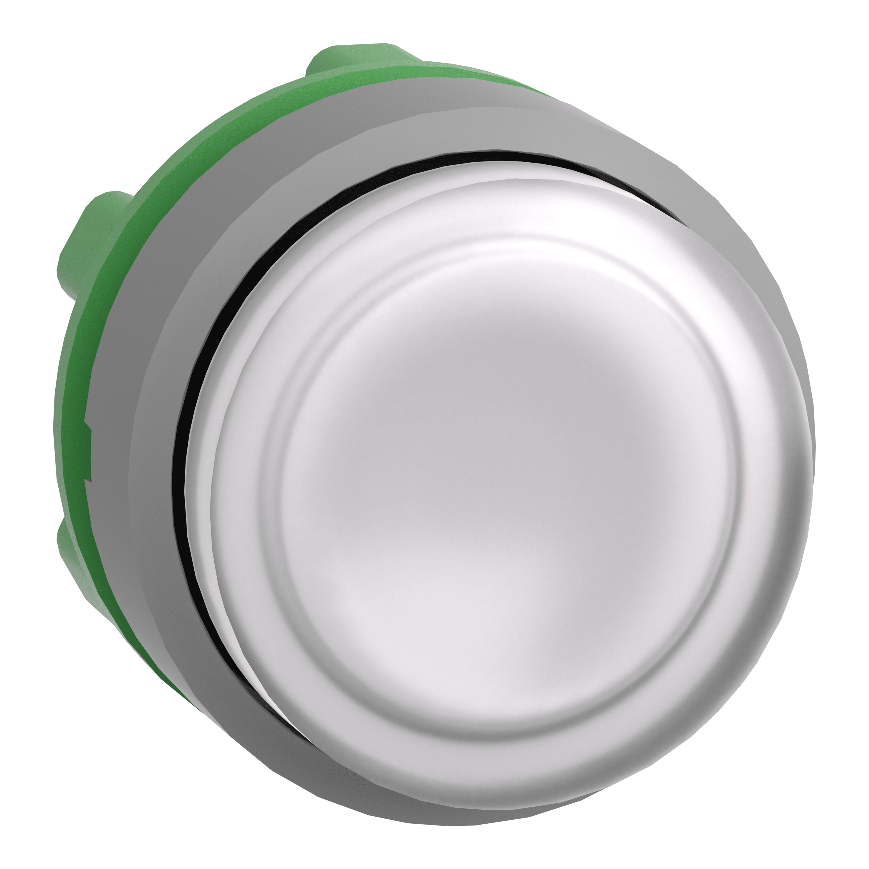 SCHNEIDER ELECTRIC SNRZB5AW113C0 TESTA PULSANTE LUM.BIANCO GHIERA GRIGIA