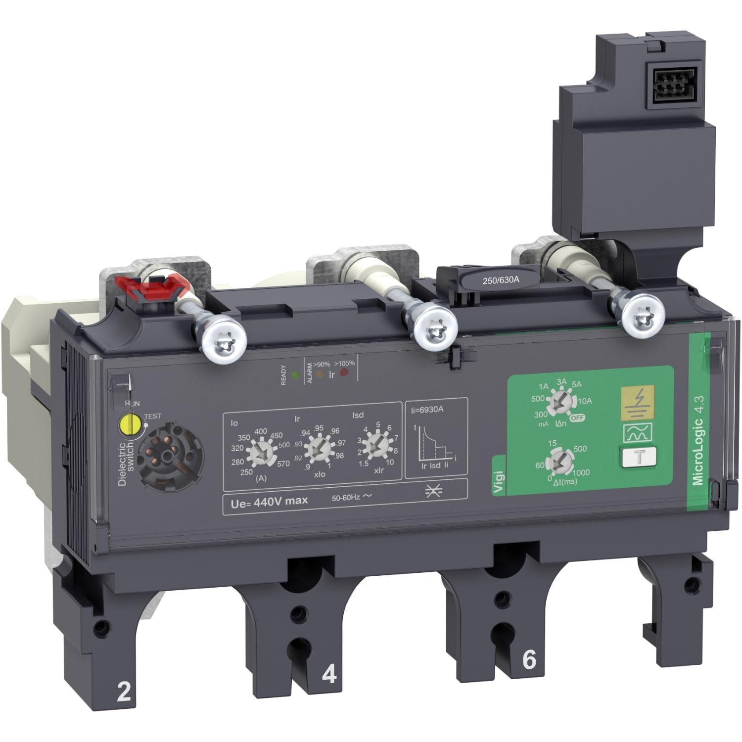 SCHNEIDER ELECTRIC SNRC6334V570 MLOGIC 4.3 VIGI 570A 3P NSX630_T