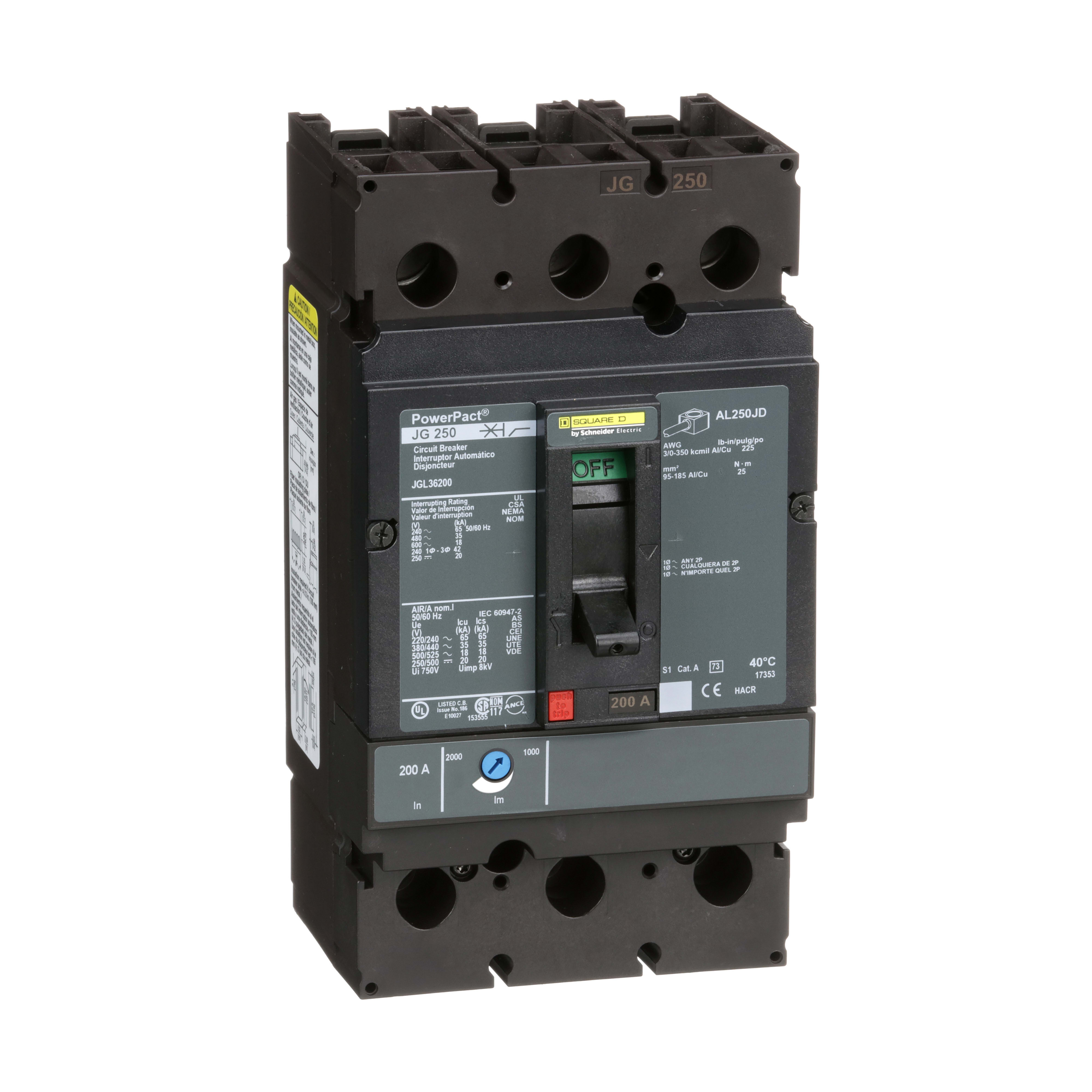 SCHNEIDER ELECTRIC SNRJGL36200 INTERRUTTORE