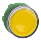 SCHNEIDER ELECTRIC - SNRZB5AA88 Testa pulsante luminoso Ø22 - giallo - per inserimento etichetta- per LED universale