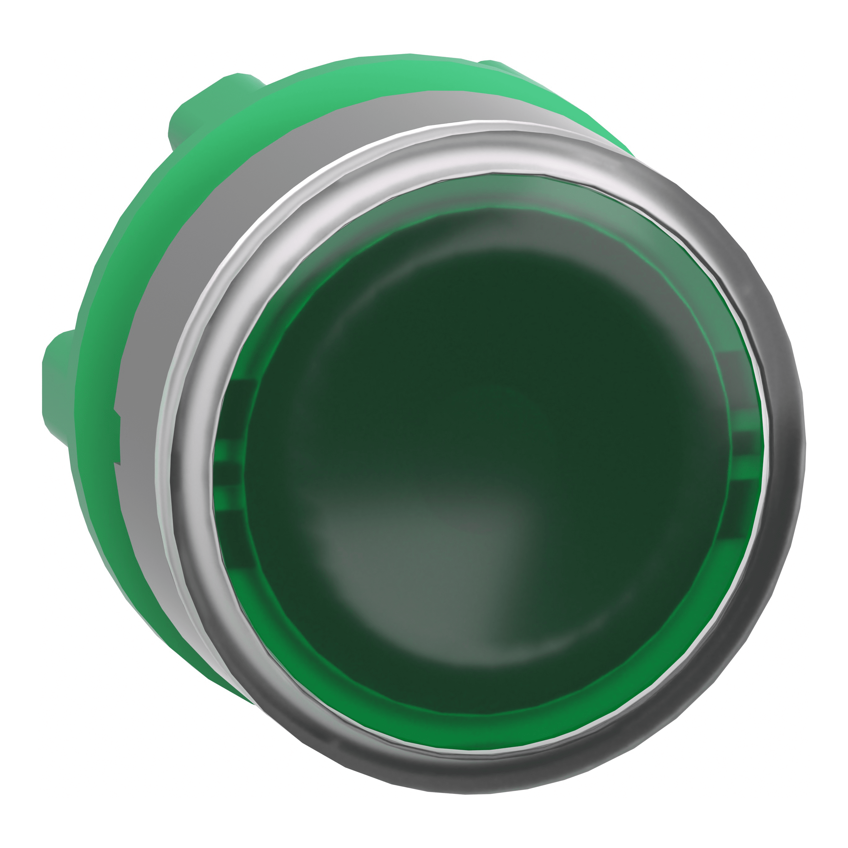 SCHNEIDER ELECTRIC SNRZB5AW333C0 TESTA PULSANTE LUM. VERDE GHIERA GRIGIA