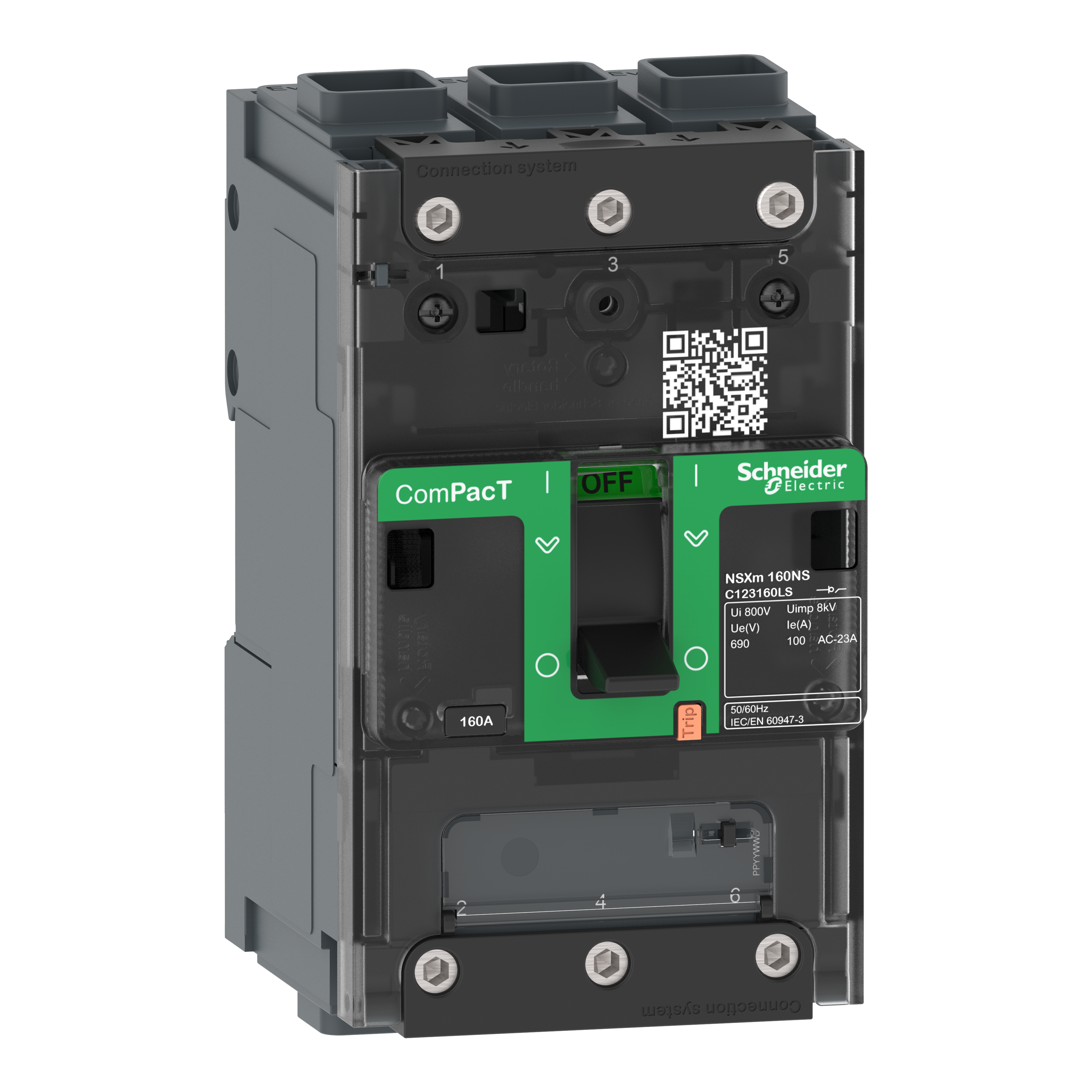 SCHNEIDER ELECTRIC SNRC113100LS NSXM 100NA 3P EVERLINK_T