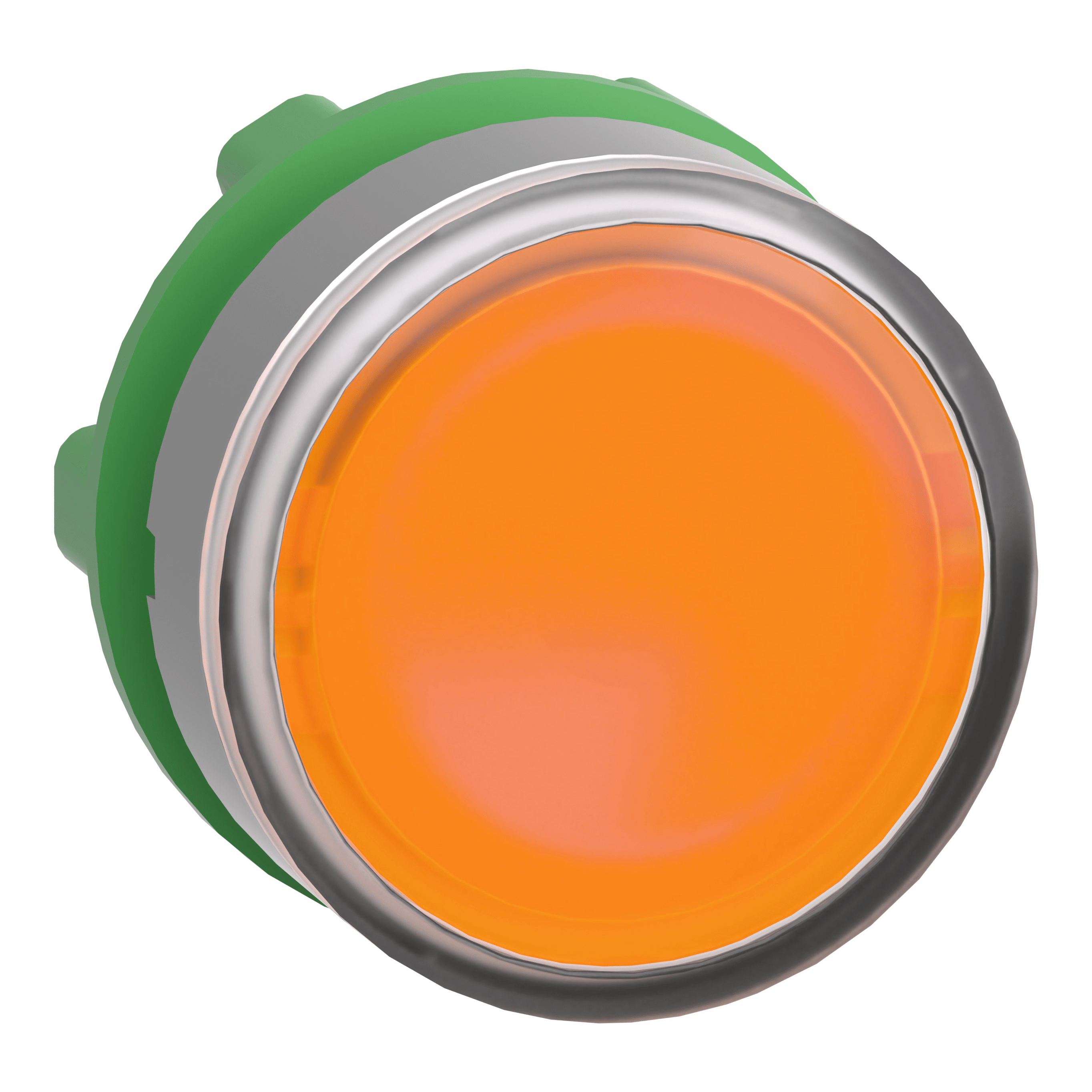 SCHNEIDER ELECTRIC SNRZB5AW353C0 TESTA PULSANTE LUM. GIALLO GHIERA GRIGIA